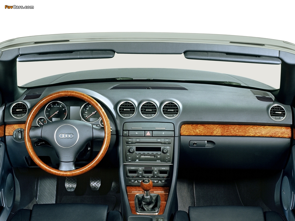 Images of Audi A4 3.0 Cabrio B6,8H (2001–2005) (1024 x 768)