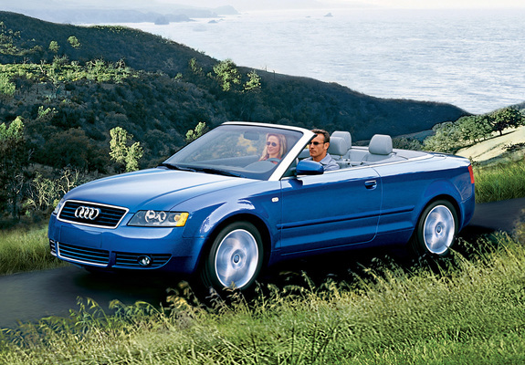 Images of Audi A4 Cabrio US-spec B6,8H (2001–2005)