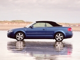 Images of Audi A4 2.4 Cabrio UK-spec B6,8H (2001–2005)