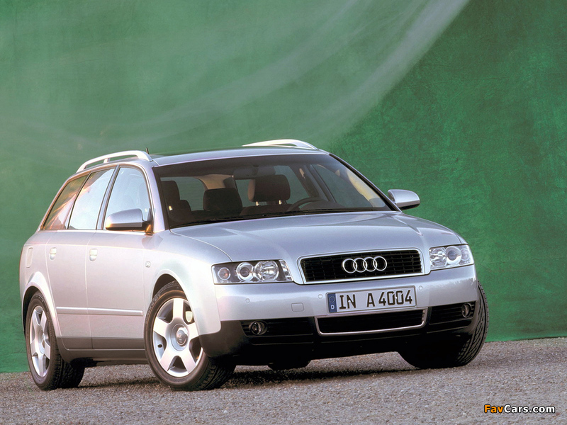 Images of Audi A4 1.9 TDI Avant B6,8E (2001–2004) (800 x 600)