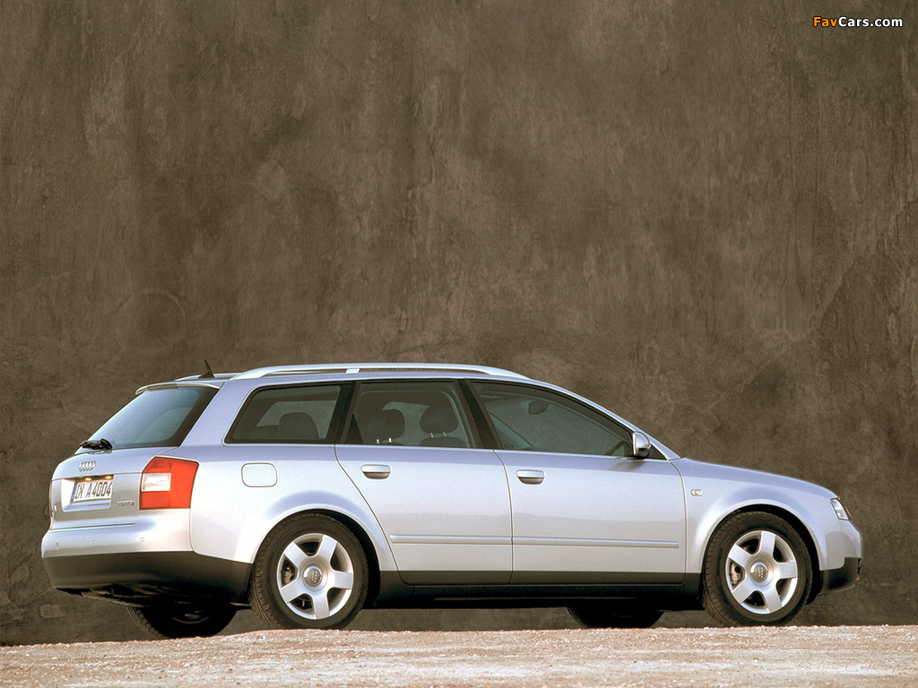 Images of Audi A4 1.9 TDI Avant B6,8E (2001–2004) (1024 x 768)