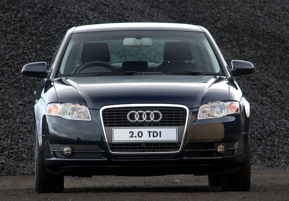 Images of Audi A4 2.0 TDI Sedan ZA-spec B7,8E (2004–2007)