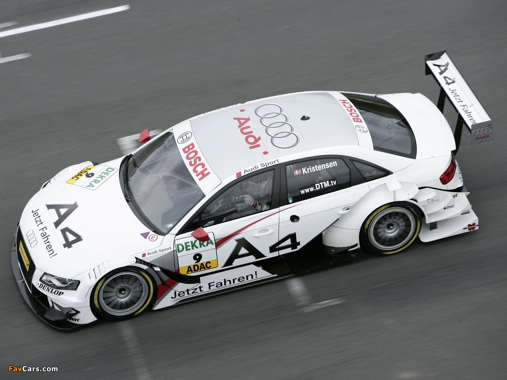 Images of Audi A4 DTM B8,8K (2008–2011) (1024 x 768)