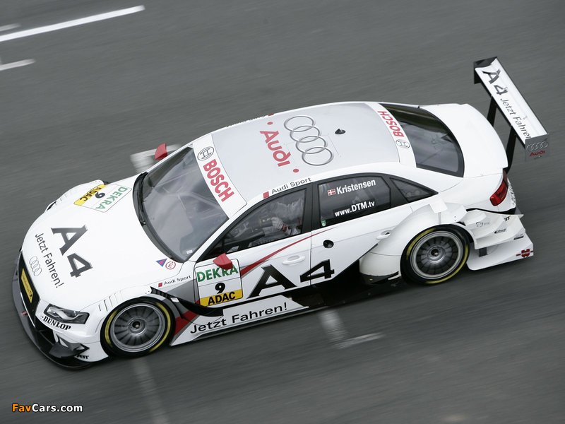 Images of Audi A4 DTM B8,8K (2008–2011) (800 x 600)