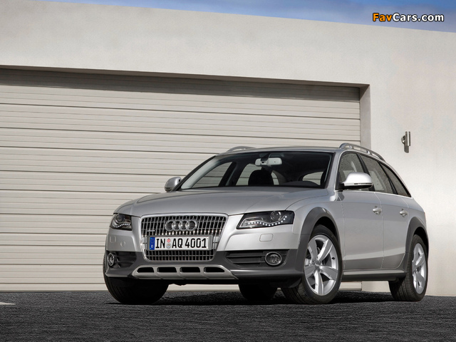 Images of Audi A4 Allroad 2.0T quattro B8,8K (2009–2011) (640 x 480)