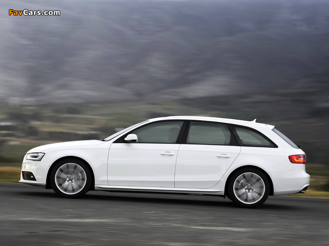 Images of Audi A4 2.0 TDI Avant ZA-spec (B8,8K) 2012 (640 x 480)