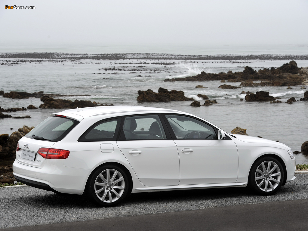 Images of Audi A4 2.0 TDI Avant ZA-spec (B8,8K) 2012 (1024 x 768)