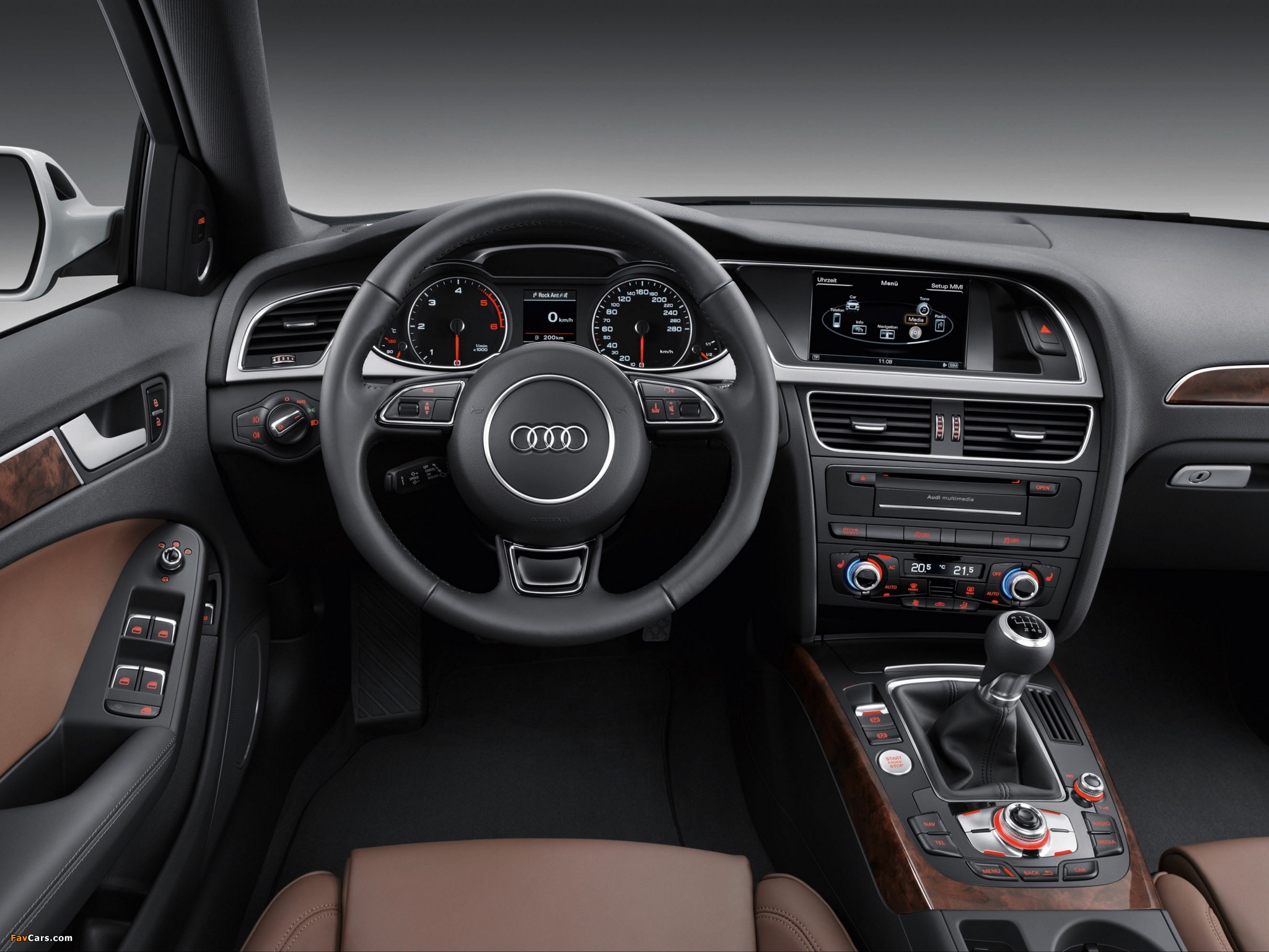 Images of Audi A4 2.0 TDI quattro Avant (B8,8K) 2012 (2048 x 1536)
