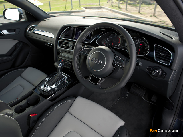 Images of Audi A4 3.0 TDI quattro Sedan AU-spec (B8,8K) 2012 (640 x 480)