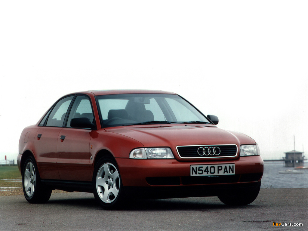 Photos of Audi A4 Sedan UK-spec B5,8D (1994–1997) (1024 x 768)