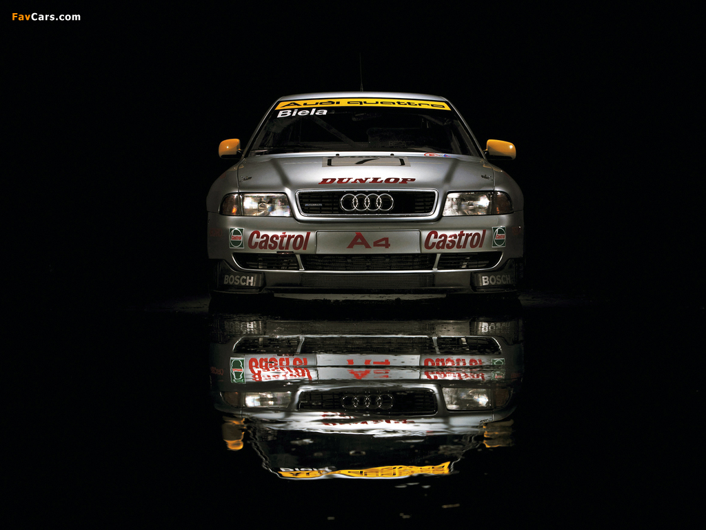 Photos of Audi A4 quattro BTCC B5,8D (1996–1997) (1024 x 768)