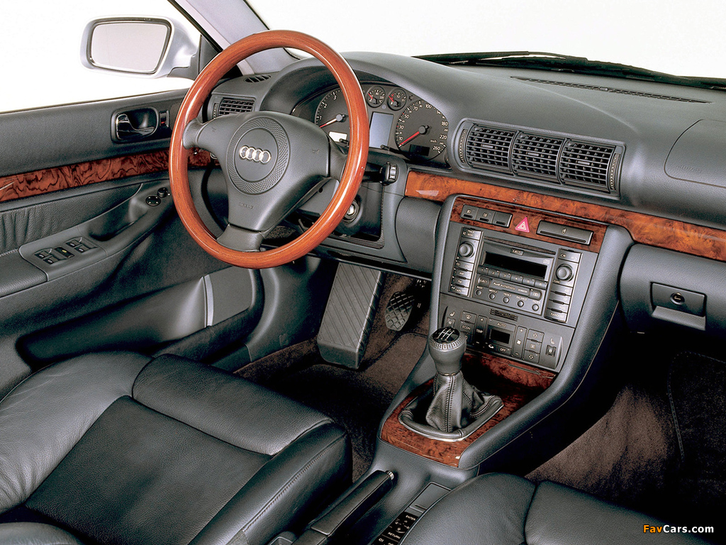 Photos of Audi A4 1.8 TDI Sedan B5,8D (1997–2000) (1024 x 768)