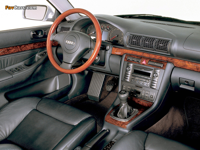 Photos of Audi A4 1.8 TDI Sedan B5,8D (1997–2000) (640 x 480)