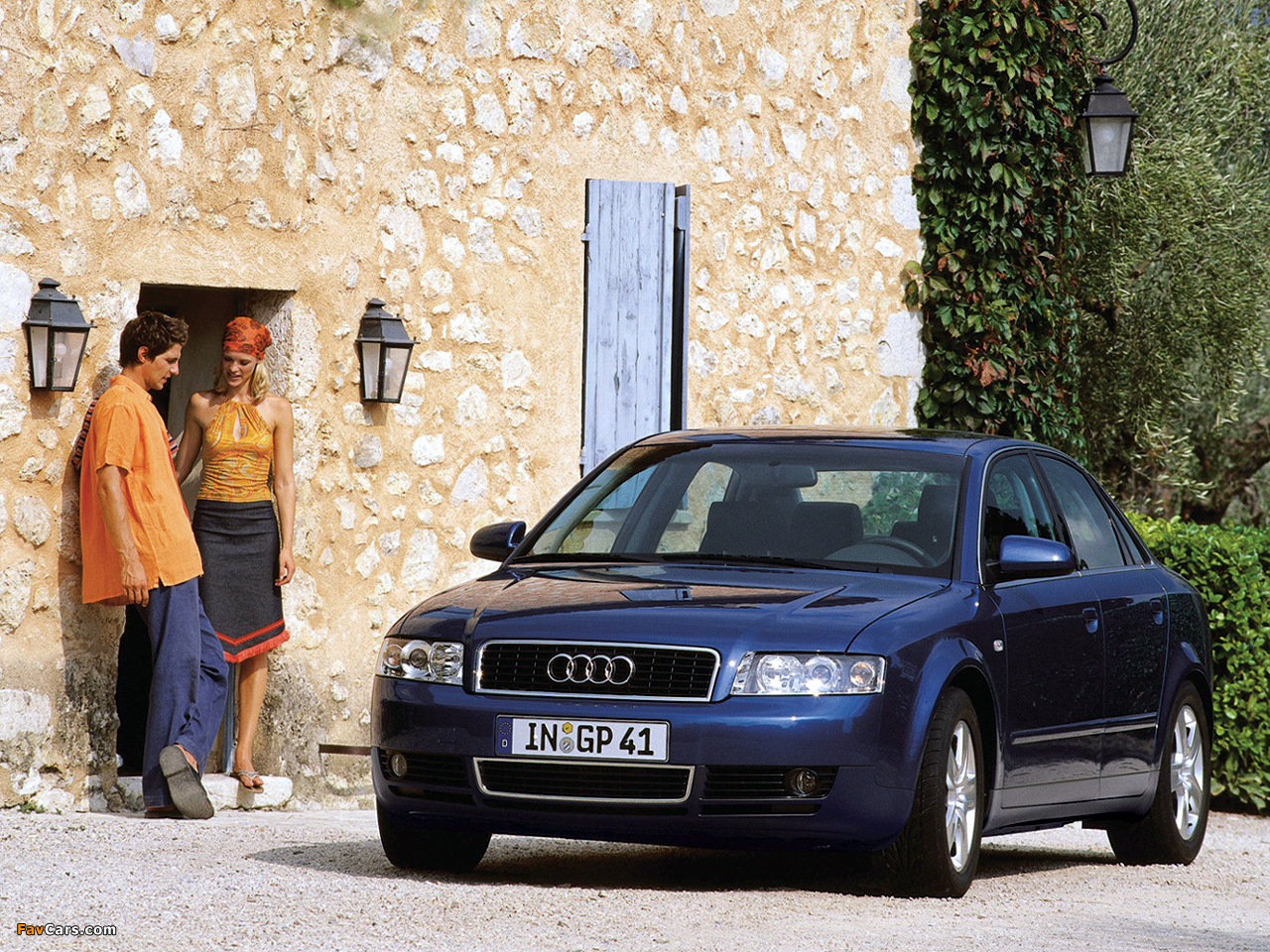 Photos of Audi A4 3.0 Sedan B6,8E (2000–2004) (1280 x 960)
