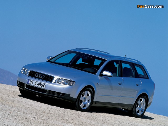 Photos of Audi A4 1.9 TDI Avant B6,8E (2001–2004) (640 x 480)
