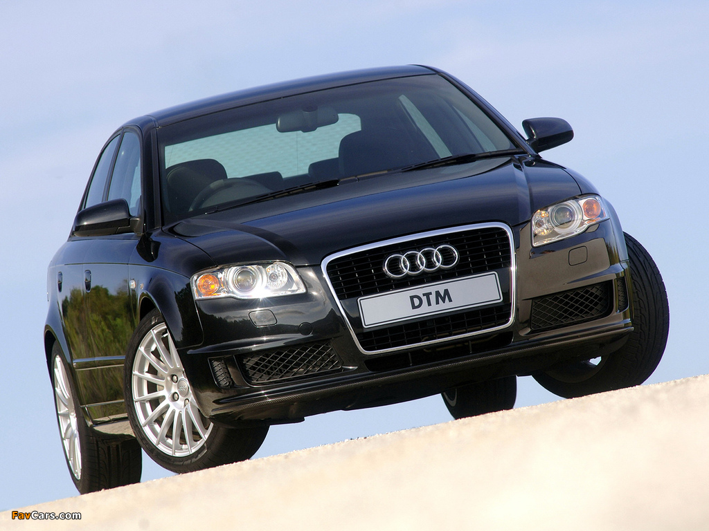 Photos of Audi A4 DTM Edition ZA-spec B7,8E (2005–2007) (1024 x 768)