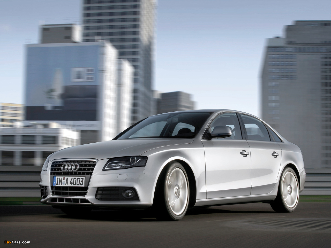 Photos of Audi A4 2.0 TDI Sedan B8,8K (2007–2011) (1280 x 960)