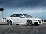 Photos of Audi A4 3.2 FSI quattro S-Line Sedan B8,8K (2007–2011)