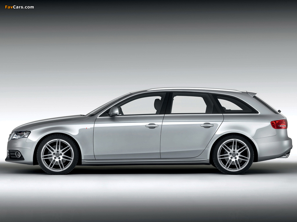 Photos of Audi A4 1.8T S-Line Avant B8,8K (2008–2011) (1024 x 768)