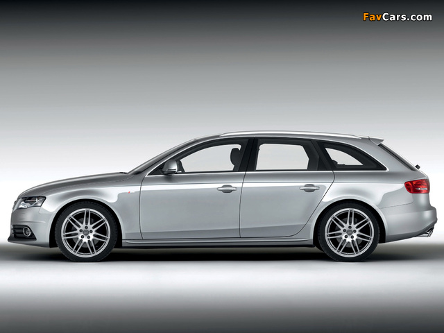 Photos of Audi A4 1.8T S-Line Avant B8,8K (2008–2011) (640 x 480)