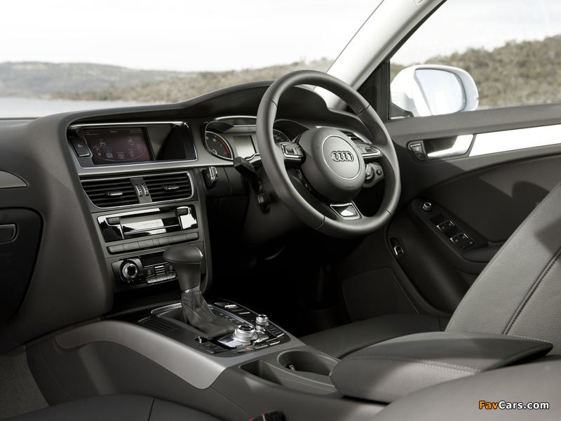 Photos of Audi A4 1.8T Sedan AU-spec (B8,8K) 2012 (800 x 600)