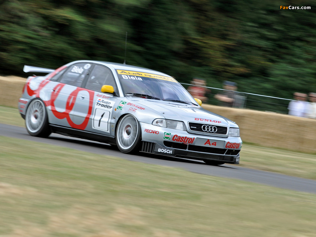 Pictures of Audi A4 quattro BTCC B5,8D (1996–1997) (1024 x 768)