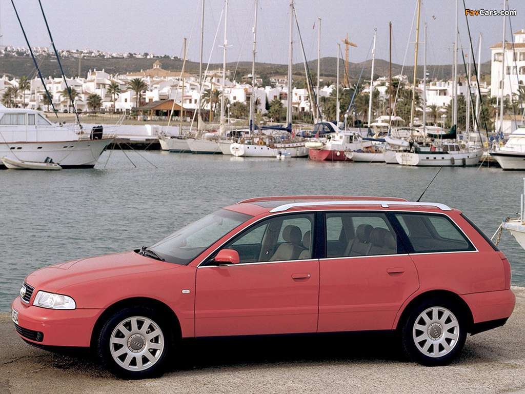 Pictures of Audi A4 1.9 TDI Avant B5,8D (1996–2001) (1024 x 768)