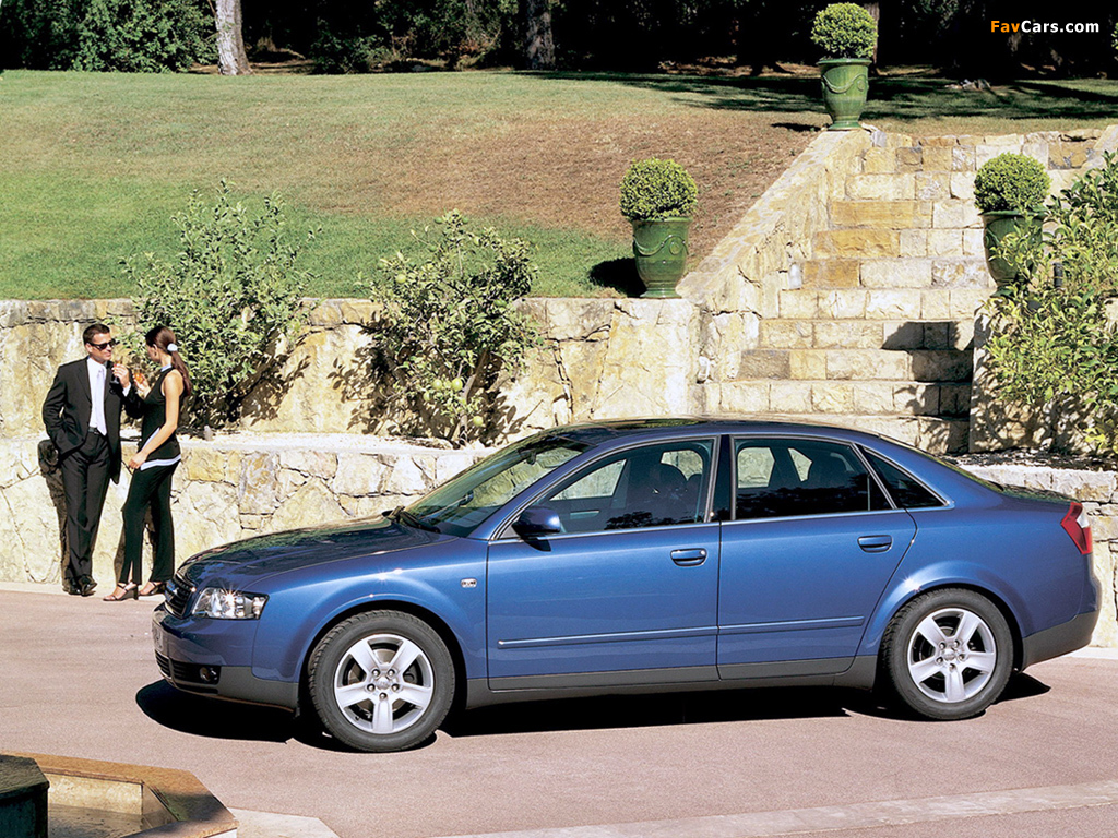 Pictures of Audi A4 3.0 Sedan B6,8E (2000–2004) (1024 x 768)
