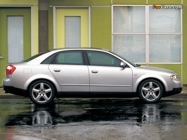 Pictures of Audi A4 Sedan B6,8E (2000–2004) (640 x 480)