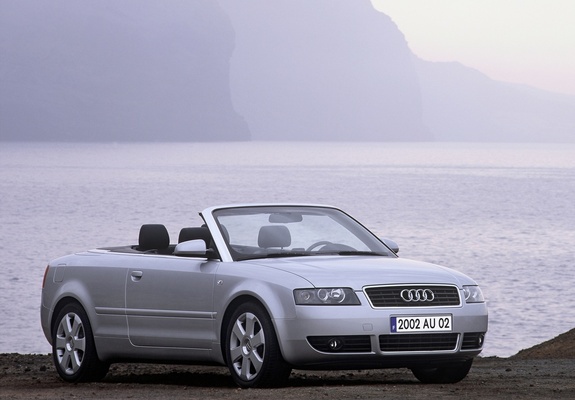 Pictures of Audi A4 2.4 Cabrio B6,8H (2001–2005)