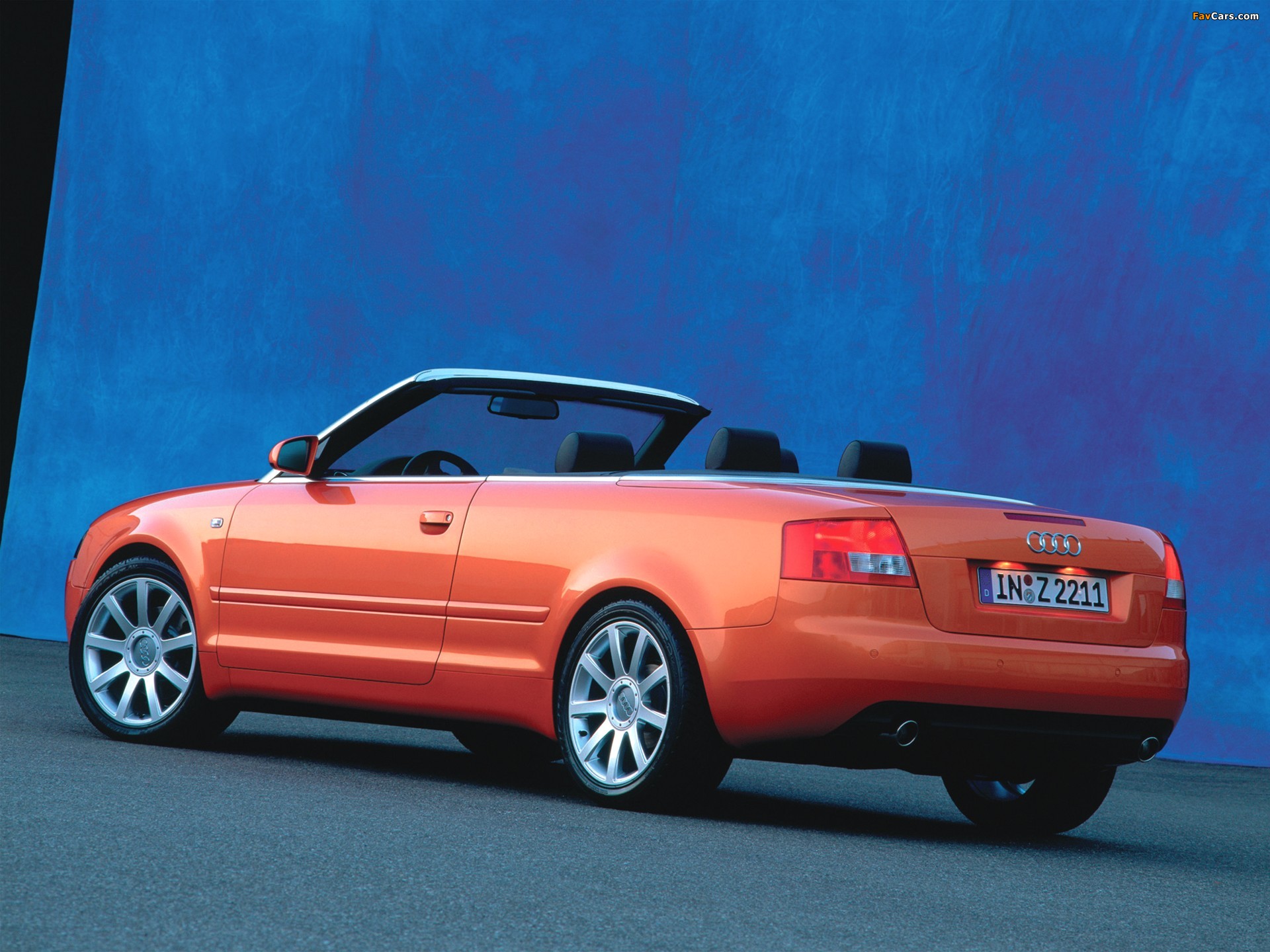 Pictures of Audi A4 3.0 Cabrio B6,8H (2001–2005) (1920 x 1440)