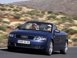 Pictures of Audi A4 3.0 Cabrio B6,8H (2001–2005)