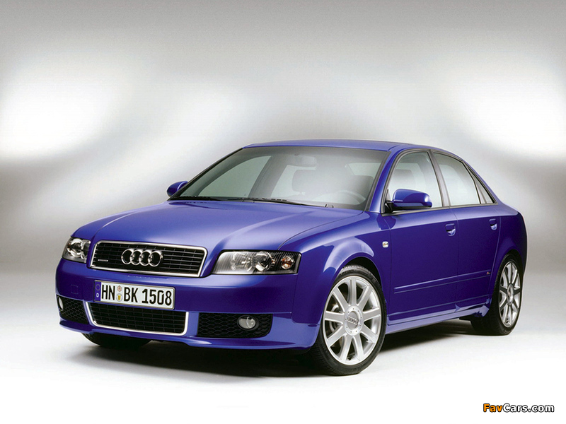 Pictures of Audi A4 1.8T S-Line Sedan B6,8E (2001–2004) (800 x 600)