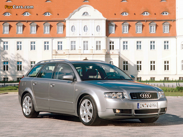 Pictures of Audi A4 3.0 quattro Avant B6,8E (2001–2004) (640 x 480)