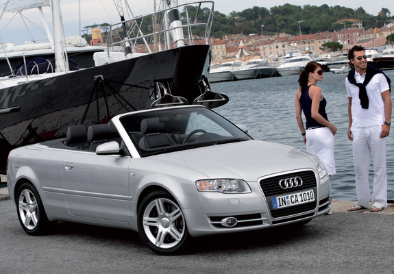 Pictures of Audi A4 2.0T Cabrio B7,8H (2005)