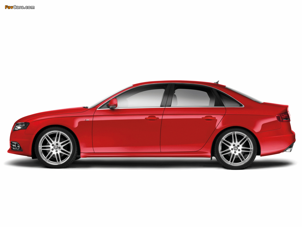 Pictures of Audi A4 3.2 FSI quattro S-Line Sedan B8,8K (2007–2011) (1024 x 768)