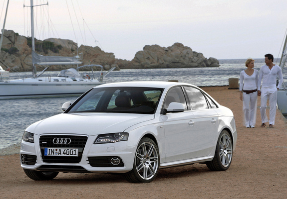 Pictures of Audi A4 3.2 FSI quattro S-Line Sedan B8,8K (2007–2011)