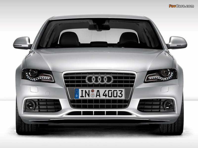 Pictures of Audi A4 2.0 TDI Sedan B8,8K (2007–2011) (800 x 600)