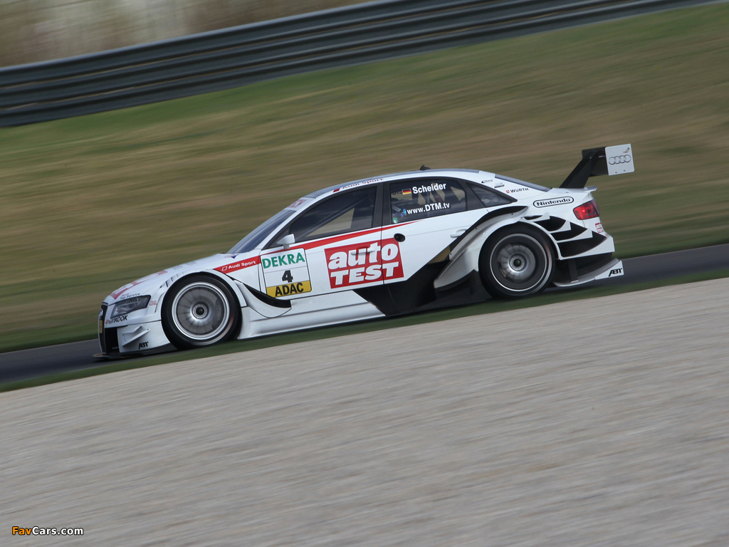 Pictures of Audi A4 DTM B8,8K (2008–2011) (1024 x 768)