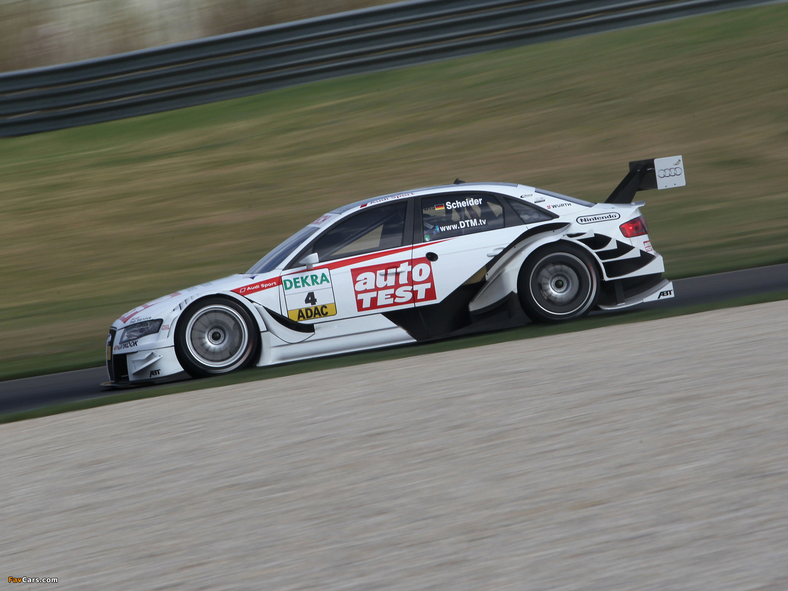 Pictures of Audi A4 DTM B8,8K (2008–2011) (1600 x 1200)