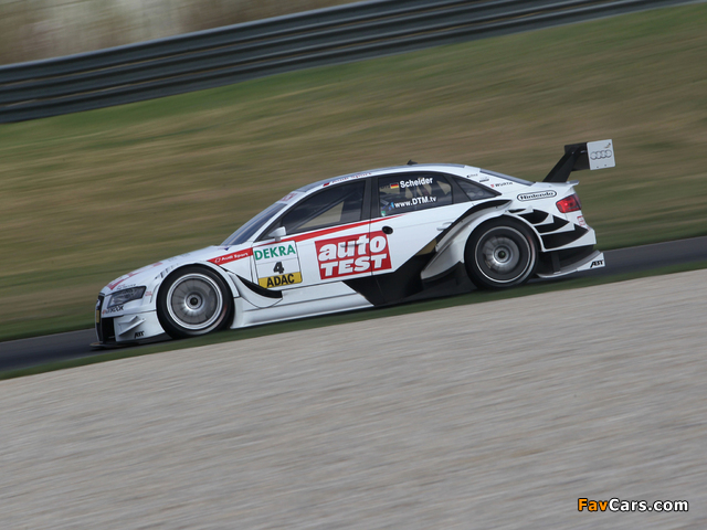 Pictures of Audi A4 DTM B8,8K (2008–2011) (640 x 480)