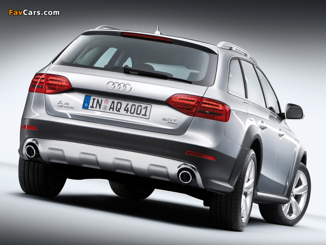 Pictures of Audi A4 Allroad 2.0T quattro B8,8K (2009–2011) (640 x 480)