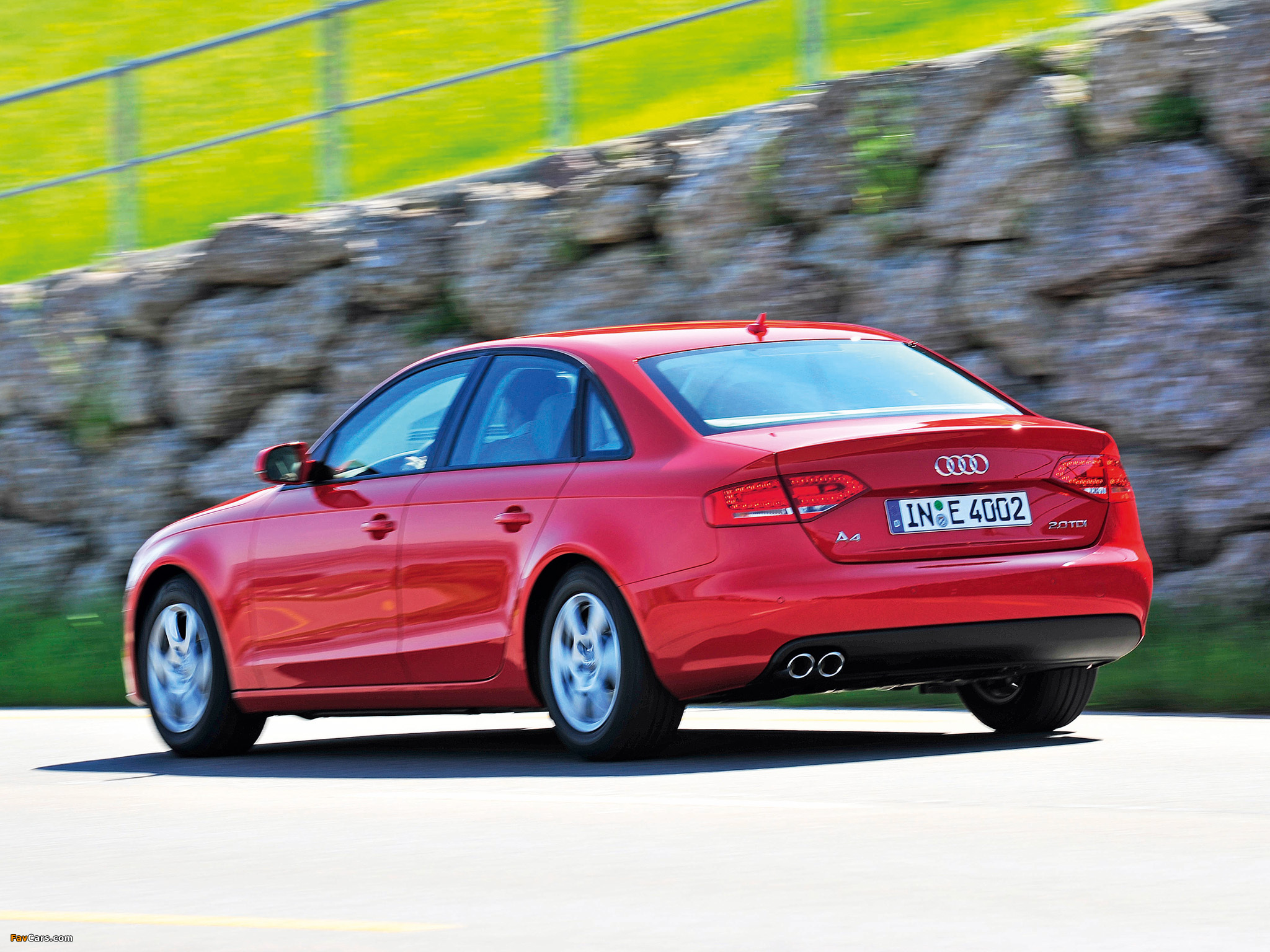 Pictures of Audi A4 2.0 TDIe Sedan B8,8K (2009–2011) (2048 x 1536)