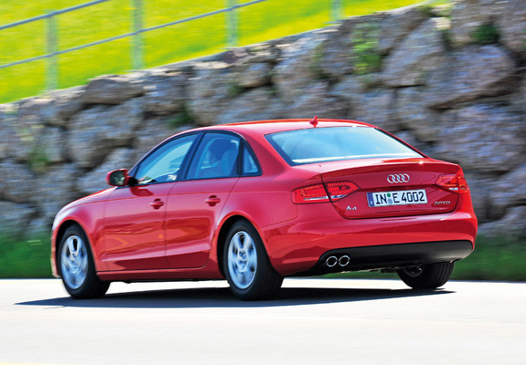 Pictures of Audi A4 2.0 TDIe Sedan B8,8K (2009–2011)