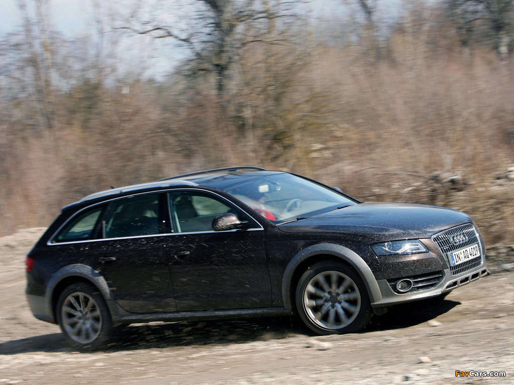 Pictures of Audi A4 Allroad 2.0 TDI quattro B8,8K (2009–2011) (1024 x 768)