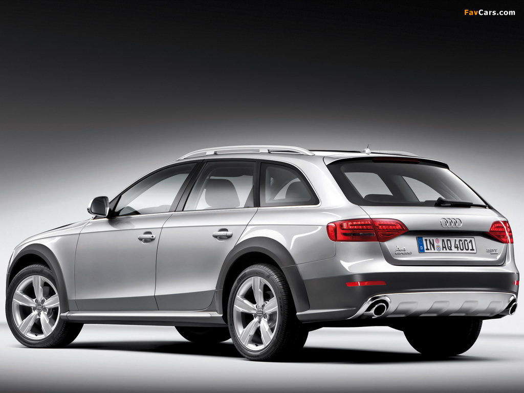 Pictures of Audi A4 Allroad 2.0T quattro B8,8K (2009–2011) (1024 x 768)
