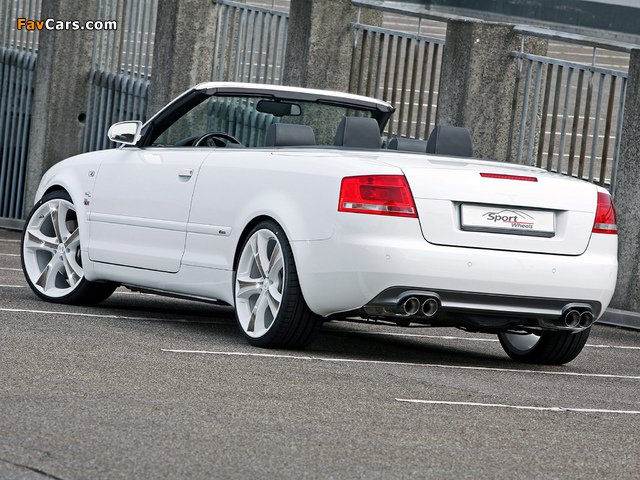 Pictures of Sport-Wheels Audi A4 Cabrio (B7,8H) 2011 (640 x 480)