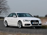 Pictures of Audi A4 2.0T quattro S-Line Sedan UK-spec (B8,8K) 2012