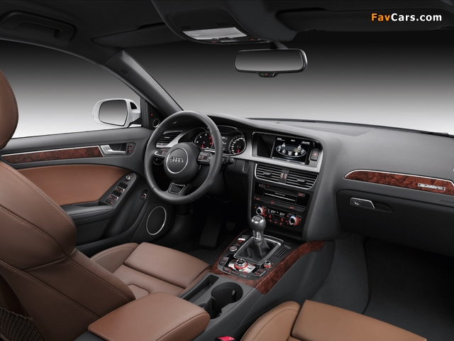 Pictures of Audi A4 2.0 TDI quattro Avant (B8,8K) 2012 (640 x 480)