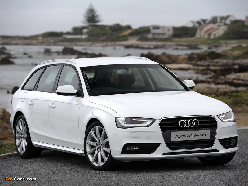 Pictures of Audi A4 2.0 TDI Avant ZA-spec (B8,8K) 2012 (800 x 600)